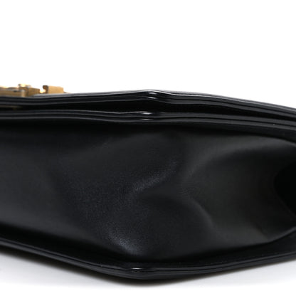 Chanel Calfskin Quilted Medium Boy Flap Black 10 of 10