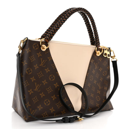 Louis Vuitton Monogram Braided V Tote MM Creme 2 of 8