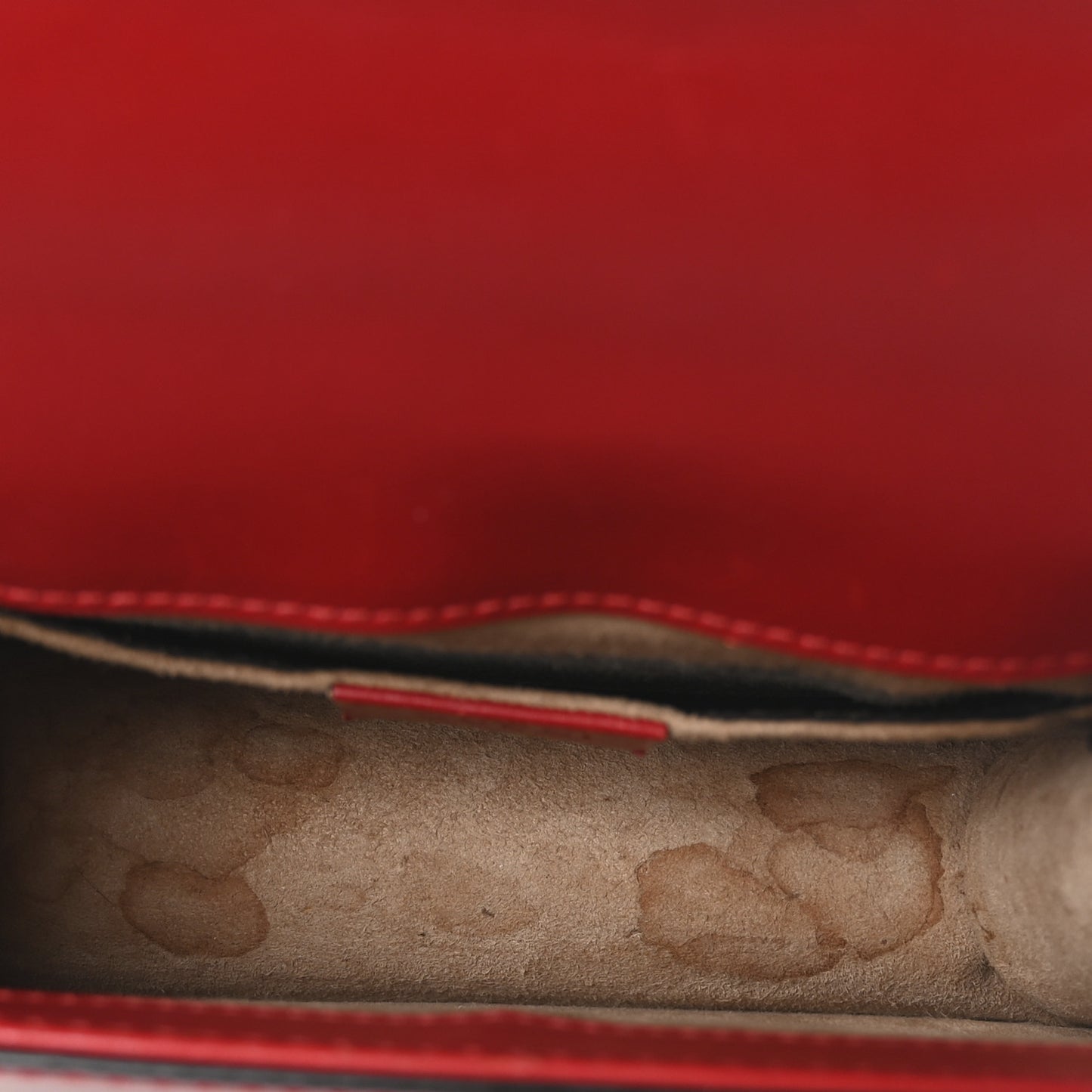 Calfskin Mini Sylvie Chain Shoulder Bag Hibiscus Red