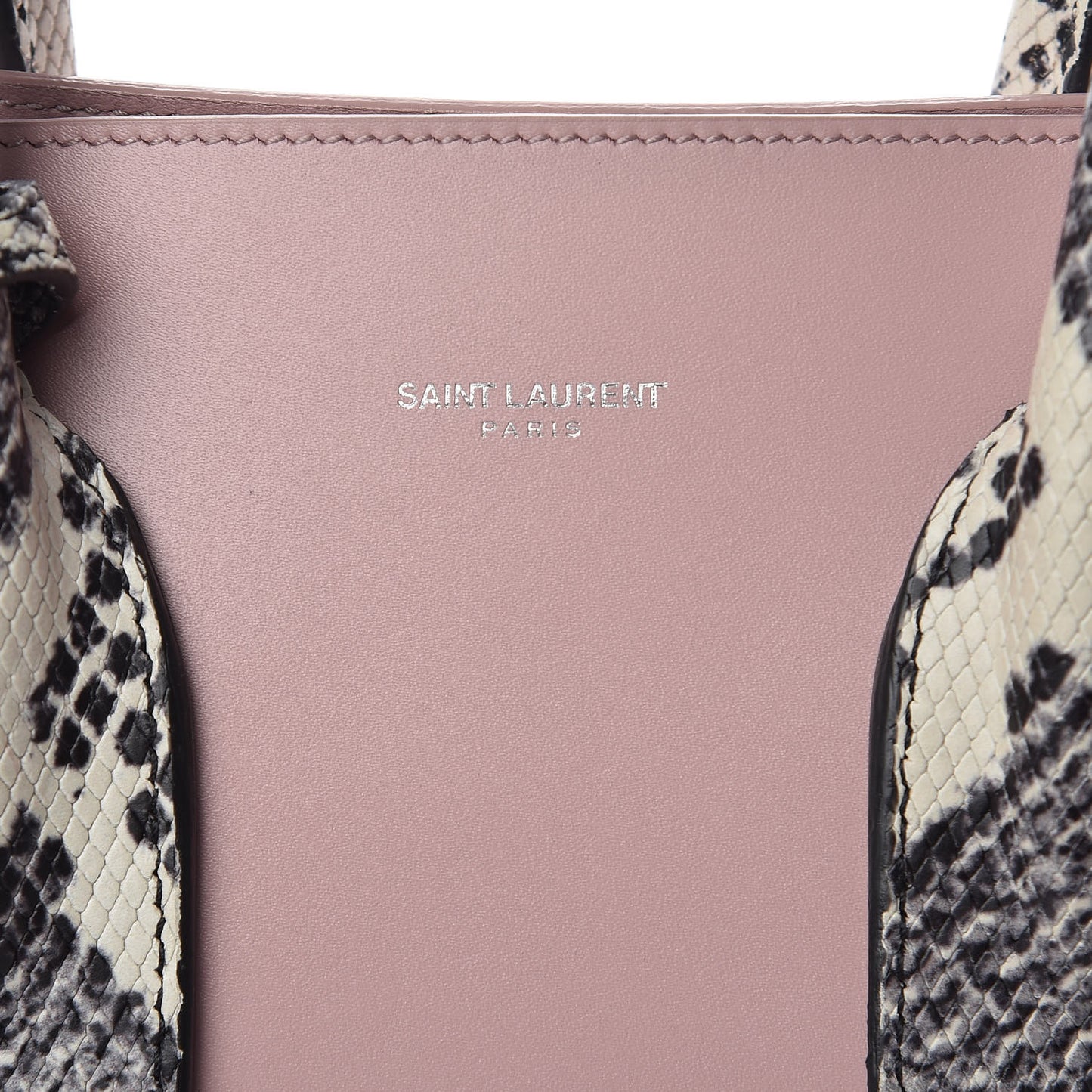 Calfskin Embossed Python Small Sac De Jour Powder Pink