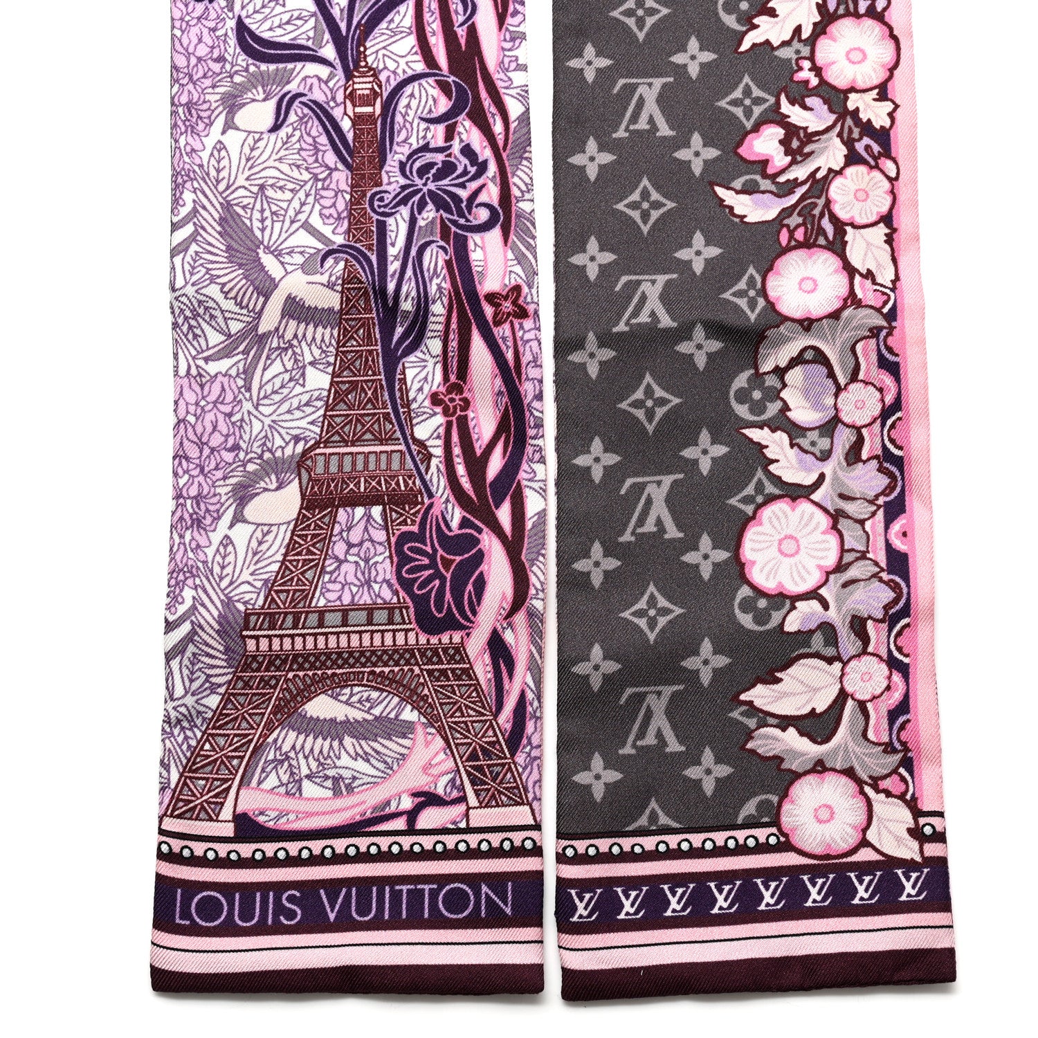 Louis Vuitton Silk Louis A Paris Bandeau Rose 2 of 3