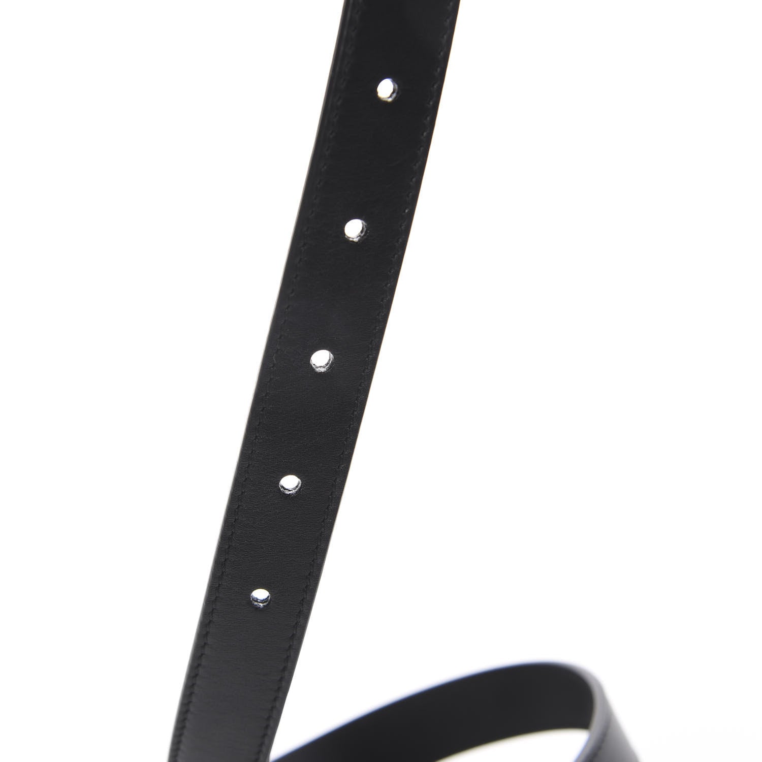 Gucci Calfskin Double G 20mm Belt 90 36 Black 4 of 5