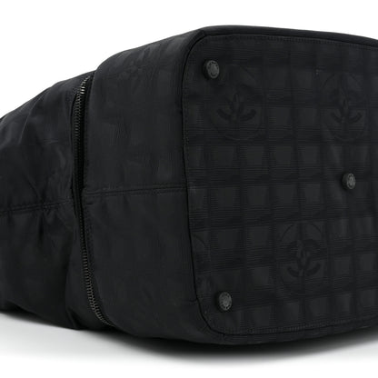 Chanel Nylon Travel Convertible Tote Black 10 of 14