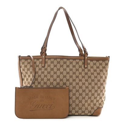 Gucci Monogram Medium Craft Tote Brown 1 of 18