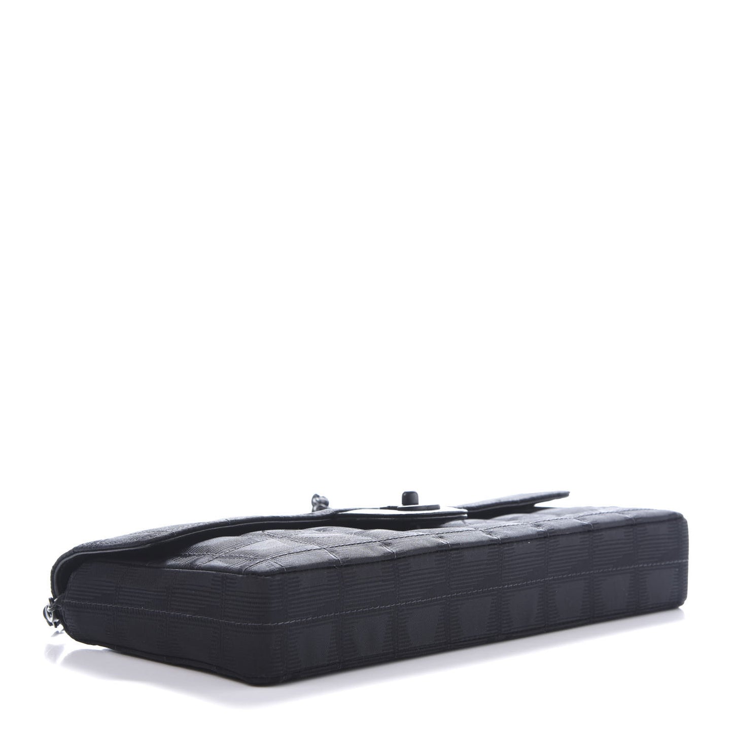 Nylon Travel East West Flap Black