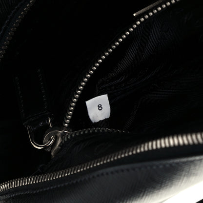 Prada Saffiano Lux Petite Bowler Black 6 of 11