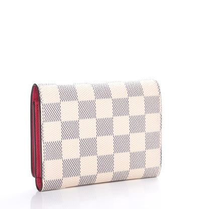 Louis Vuitton Damier Azur 2017 Christmas Animation Victorine Wallet 3 of 7