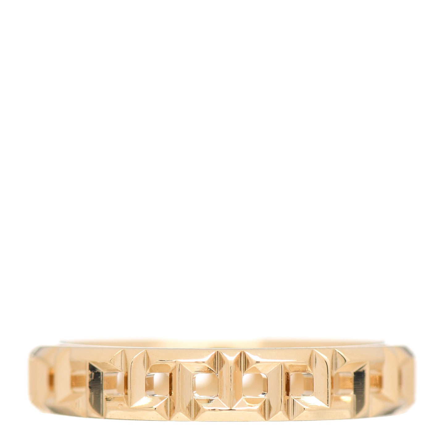 18K Yellow Gold T True Narrow Ring 50 5.5