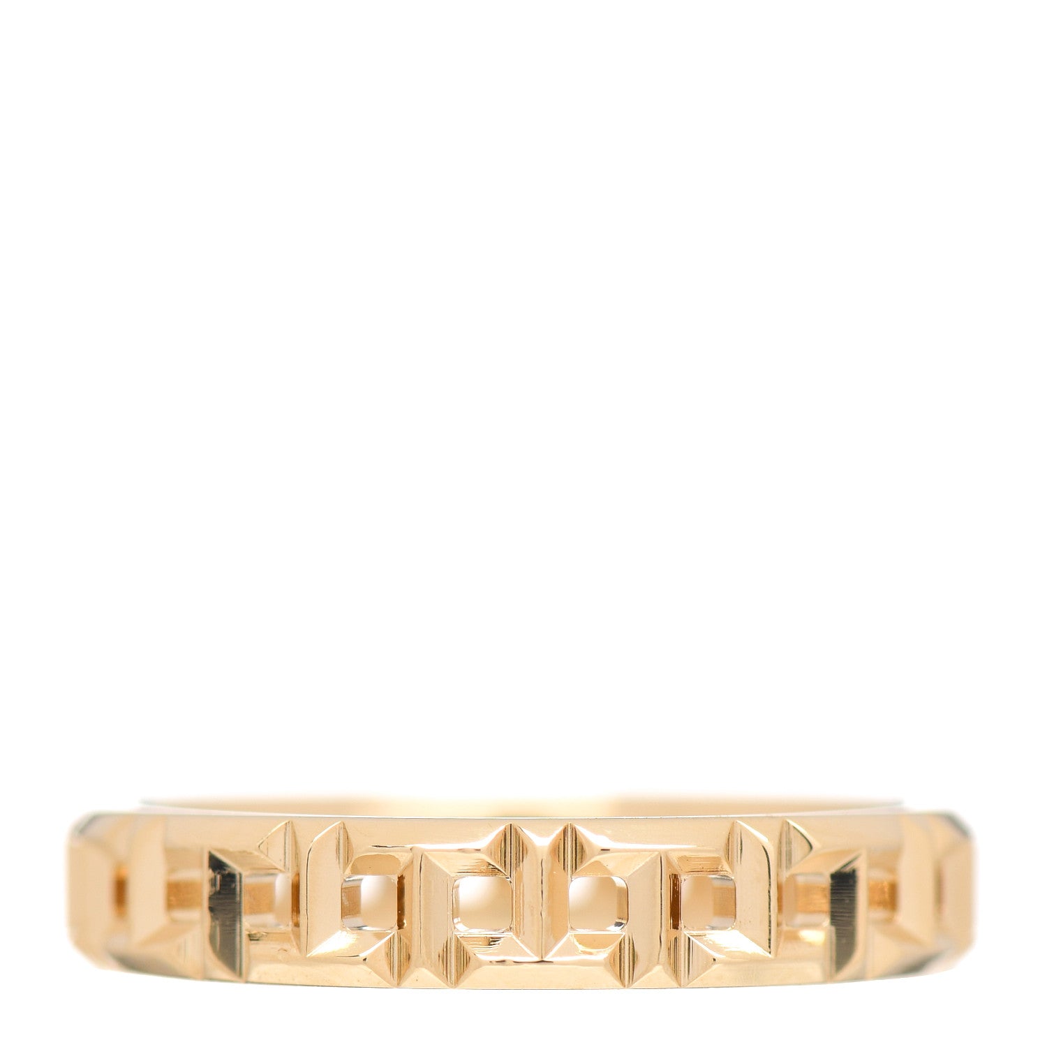 Tiffany 18K Yellow Gold T True Narrow Ring 50 5.5 1 of 4