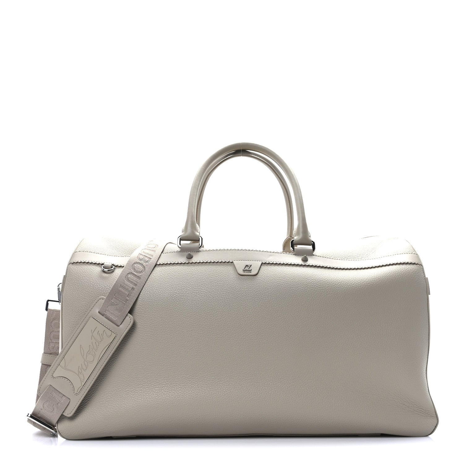 Christian Louboutin Empire Calfskin Gomme Sneakender Duffle Bag Saharienne 1 of 10