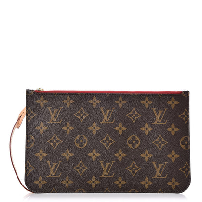 Louis Vuitton Monogram Neverfull MM GM Pochette Cherry 1 of 7