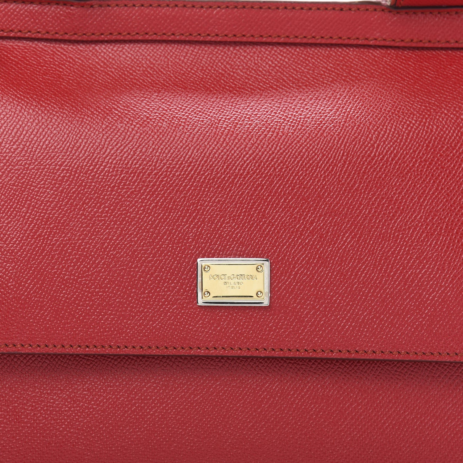 Dolce & Gabbana Dauphine Medium Miss Sicily Satchel Dark Red 12 of 12