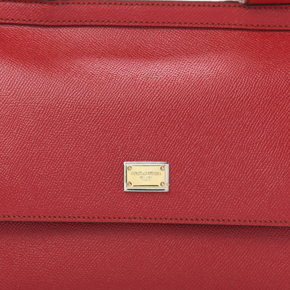 Dolce & Gabbana Dauphine Medium Miss Sicily Satchel Dark Red 12 of 12
