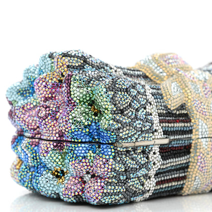 Judith Leiber Swarovski Crystal Bouquet Clutch Multicolor 11 of 12