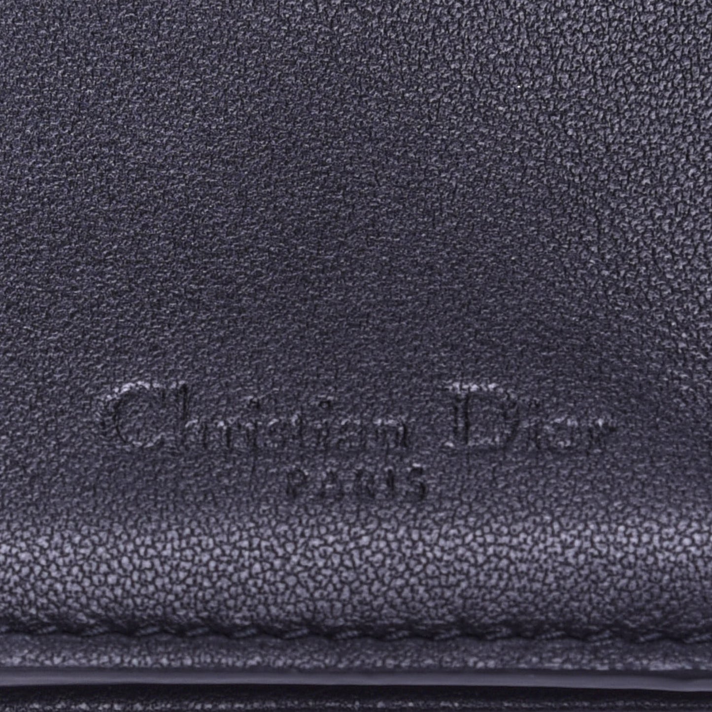Lambskin Cannage Lady Dior Lotus Wallet Black