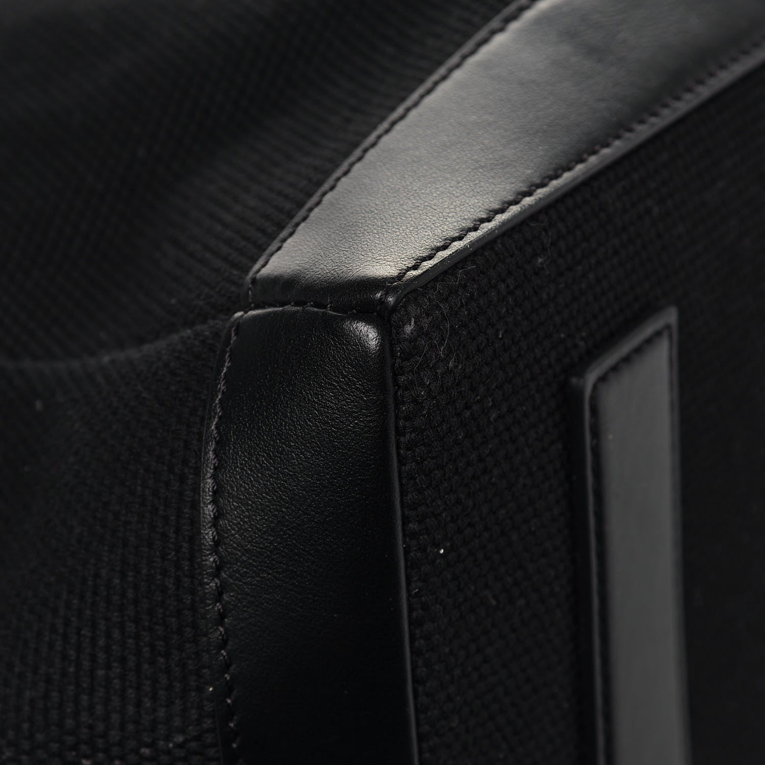 Tom Ford Canvas Calfskin Logo Tote Black 10 of 11