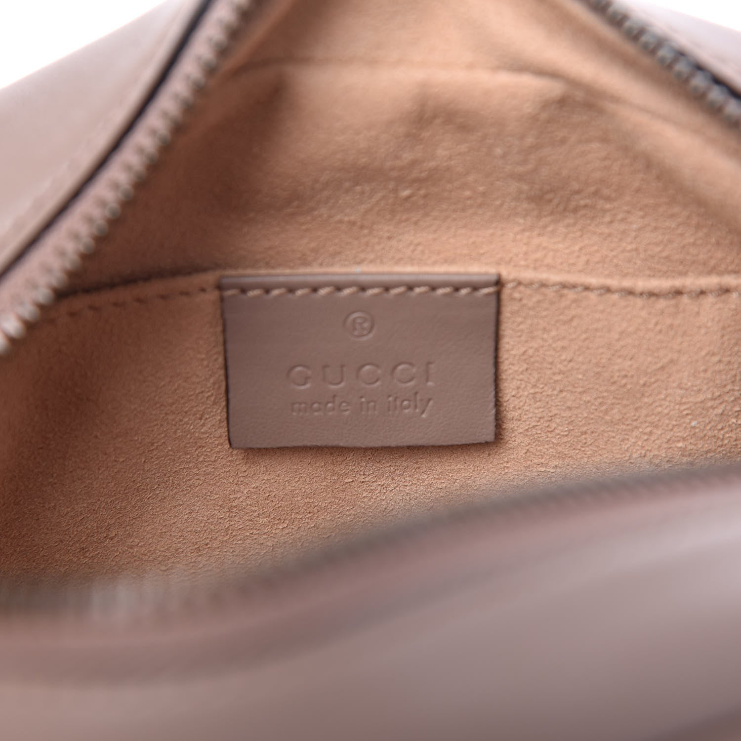 Gucci Calfskin Matelasse Mini GG Marmont Chain Shoulder Bag Porcelain Rose 8 of 10