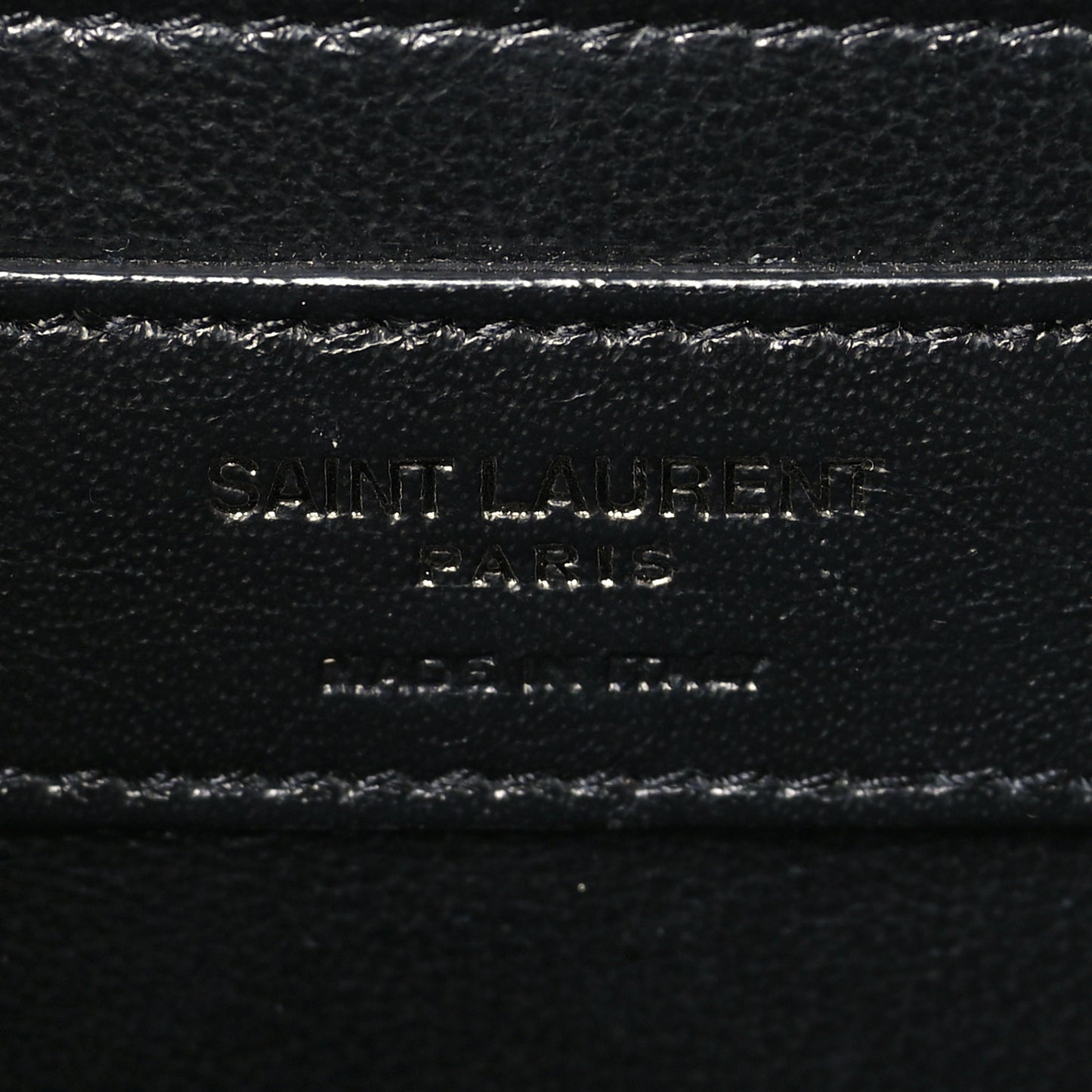 Grain De Poudre Textured Mixed Matelasse Triquilt Medium Monogram Monochrome Satchel Black