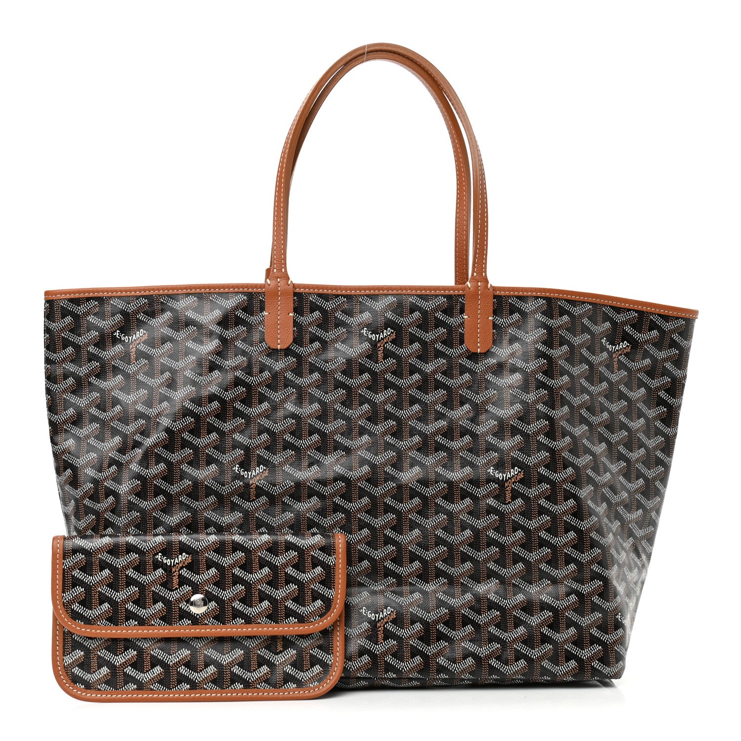 Goyard Goyardine Saint Louis PM Black Gold 1 of 9