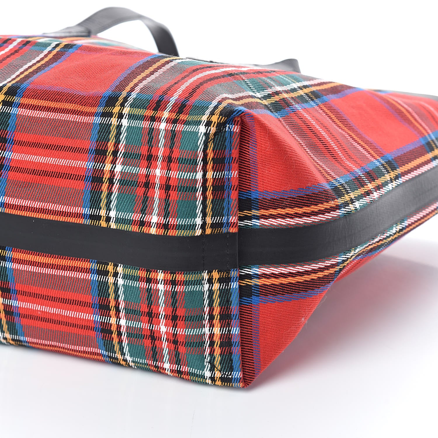 Burberry Vintage Check Medium The Giant Reversible Tote Antique Yellow Bright Red 11 of 17