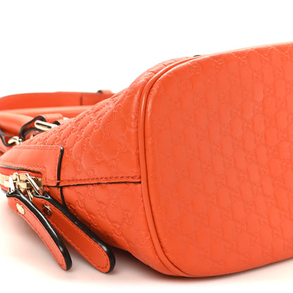 Gucci Microguccissima Mini Dome Bag Sun Orange 9 of 10