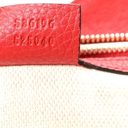 Gucci Cellarius Calfskin Medium Soho Chain Shoulder Bag Vibrant Red 7 of 10