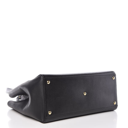 Fendi Vitello Elite Regular 2Jours Tote Black 4 of 16
