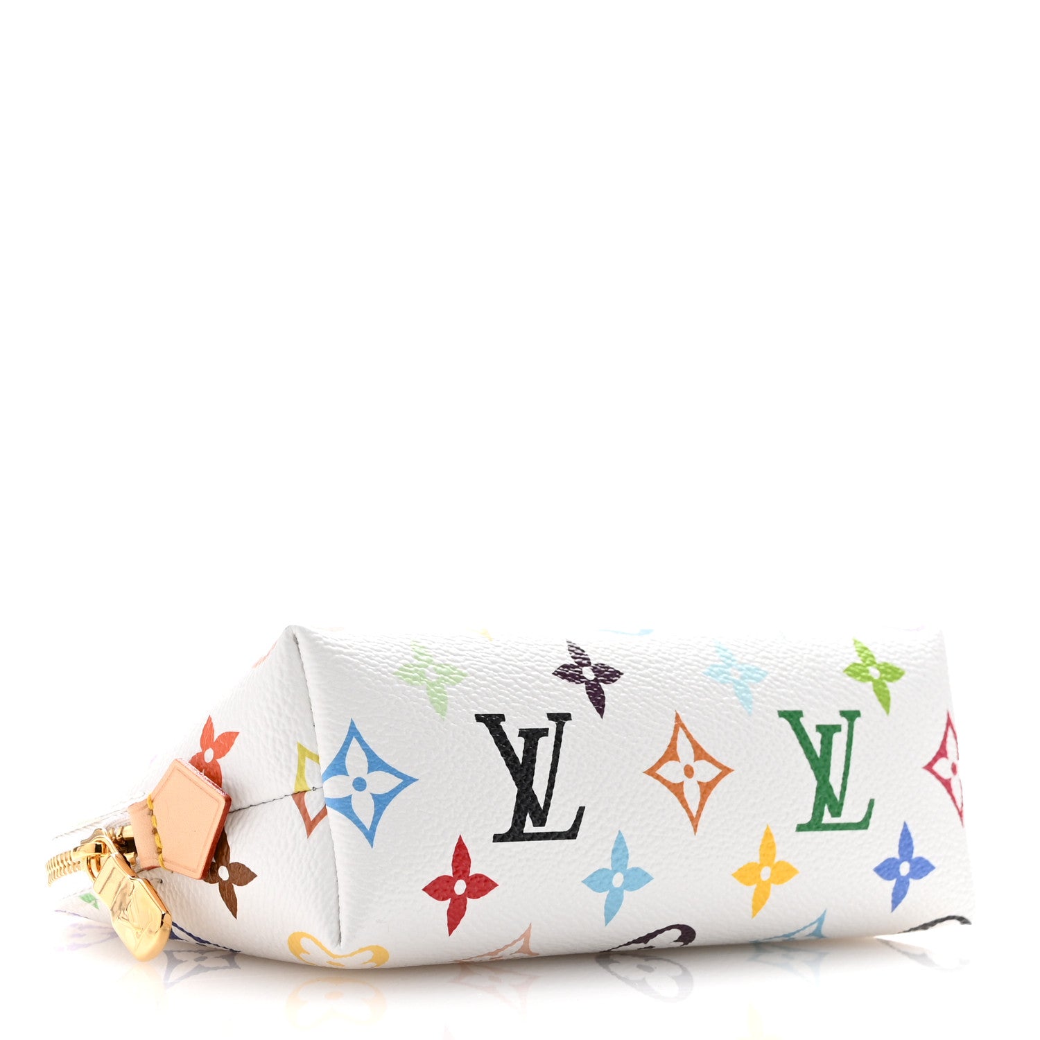 Louis Vuitton LV x TM Monogram Multicolor Cosmetic Pouch PM White 4 of 6