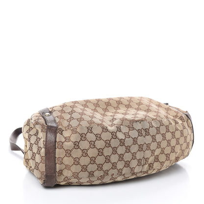 Gucci Monogram Medium Abbey Shoulder Bag Dark Brown 4 of 9
