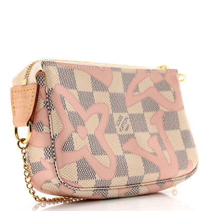 Louis Vuitton Damier Azur Tahitienne Mini Pochette Accessories 3 of 8