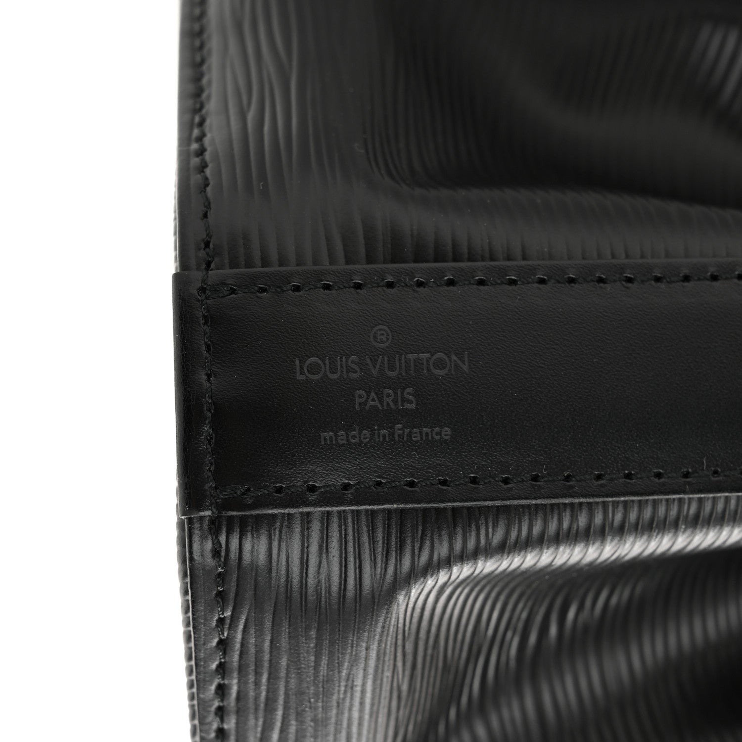 Louis Vuitton Epi Sac D'epaule Black 6 of 9