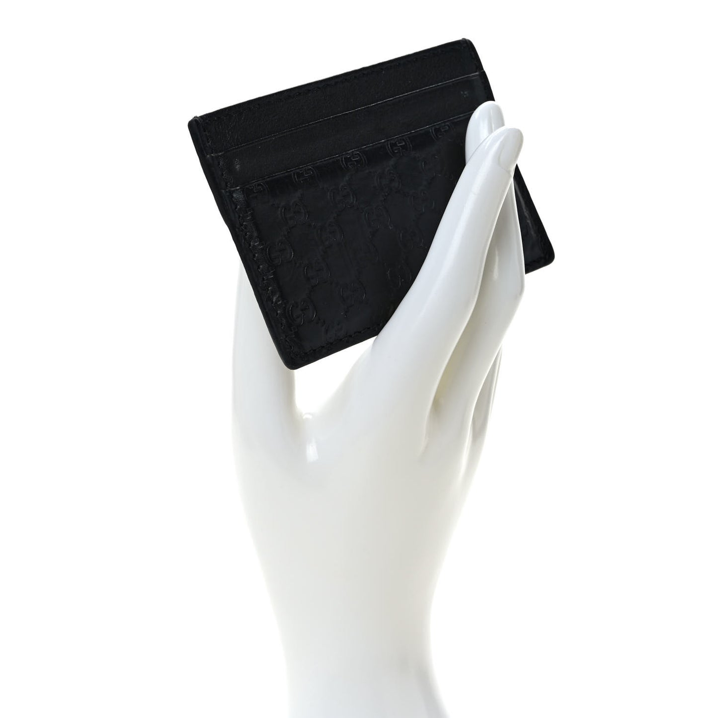 Microguccissima Card Holder Black
