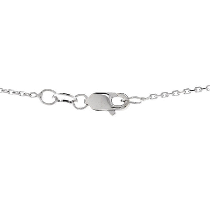 Parker & West by FASHIONPHILE 14K White Gold Diamond .80ctw Graduated Station Necklace 4 of 5