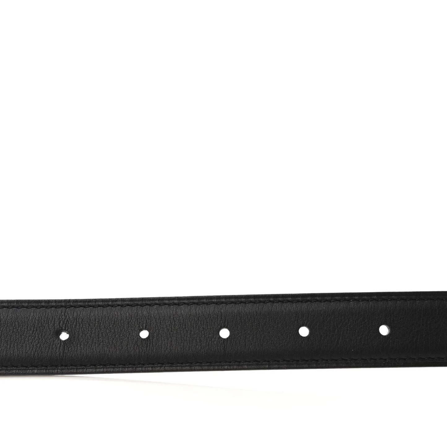 Swift Epsom 24mm Belt Strap 85 Black Etoupe
