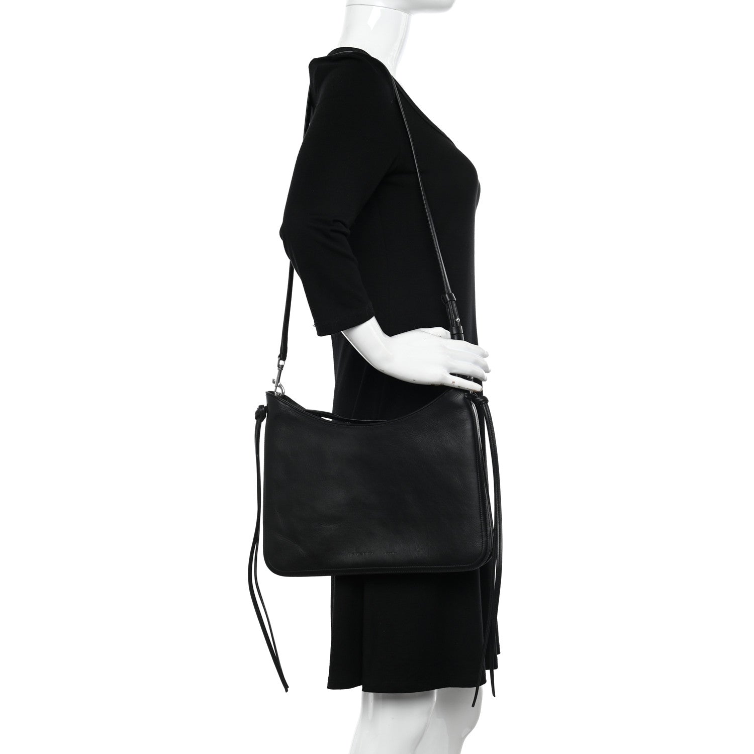 Phoebe Philo Calfskin Gig Bag Black 2 of 13