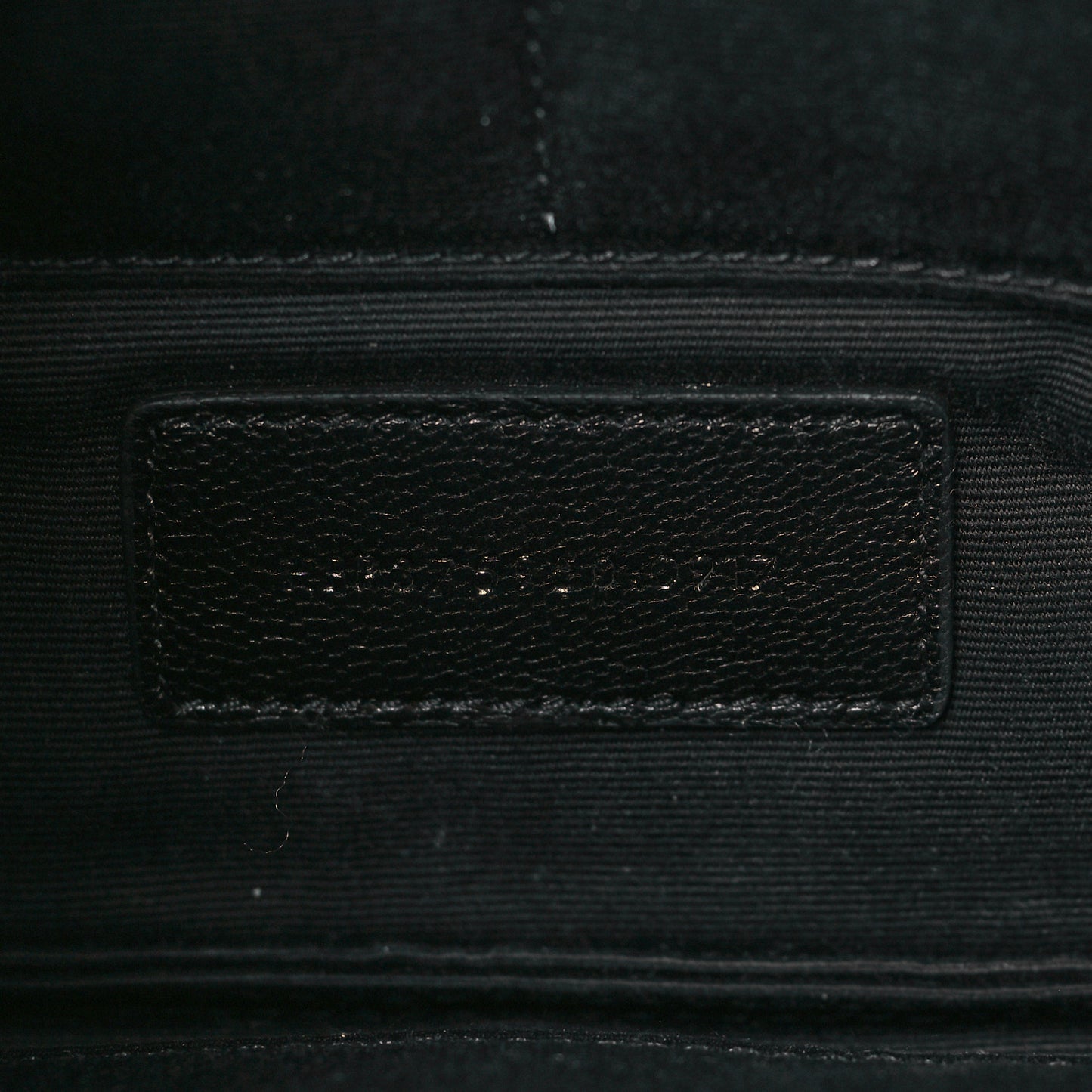 Calfskin Crocodile Embossed Zip Mini Tablet Sleeve Black