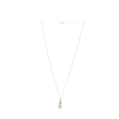 Tiffany 18K Yellow Gold Diamond Paloma Picasso Venezia Luce Pendant Necklace 3 of 6