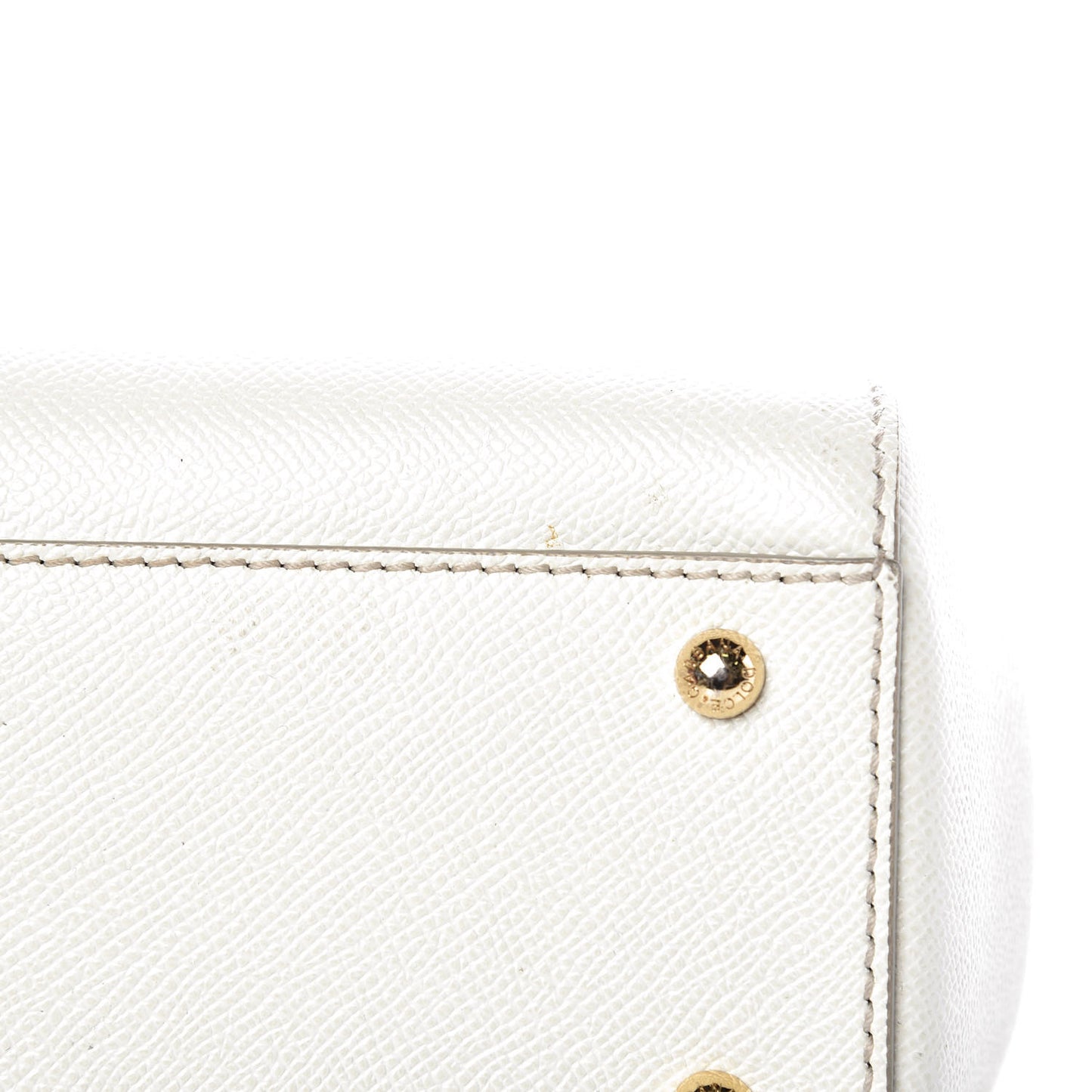 Dauphine Medium Miss Sicily Satchel White