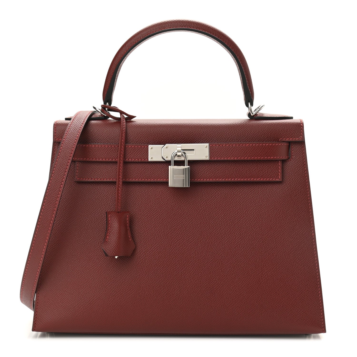 Hermes Epsom Kelly Sellier 28 Rouge H 1 of 10