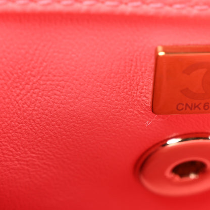 Chanel Caviar Quilted Mini Coco Handle Flap Pink 7 of 13