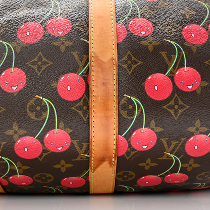 Louis Vuitton Monogram Cerises Keepall 45 14 of 19