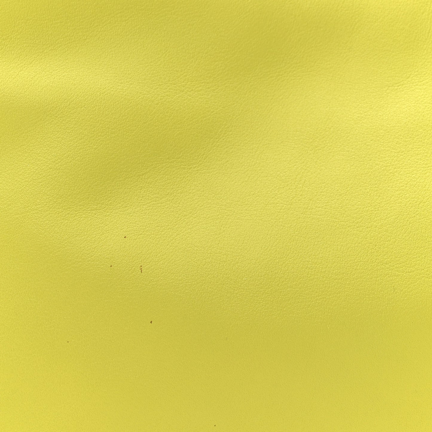 Nappa Medium Flamenco Knot Bag Lime Yellow