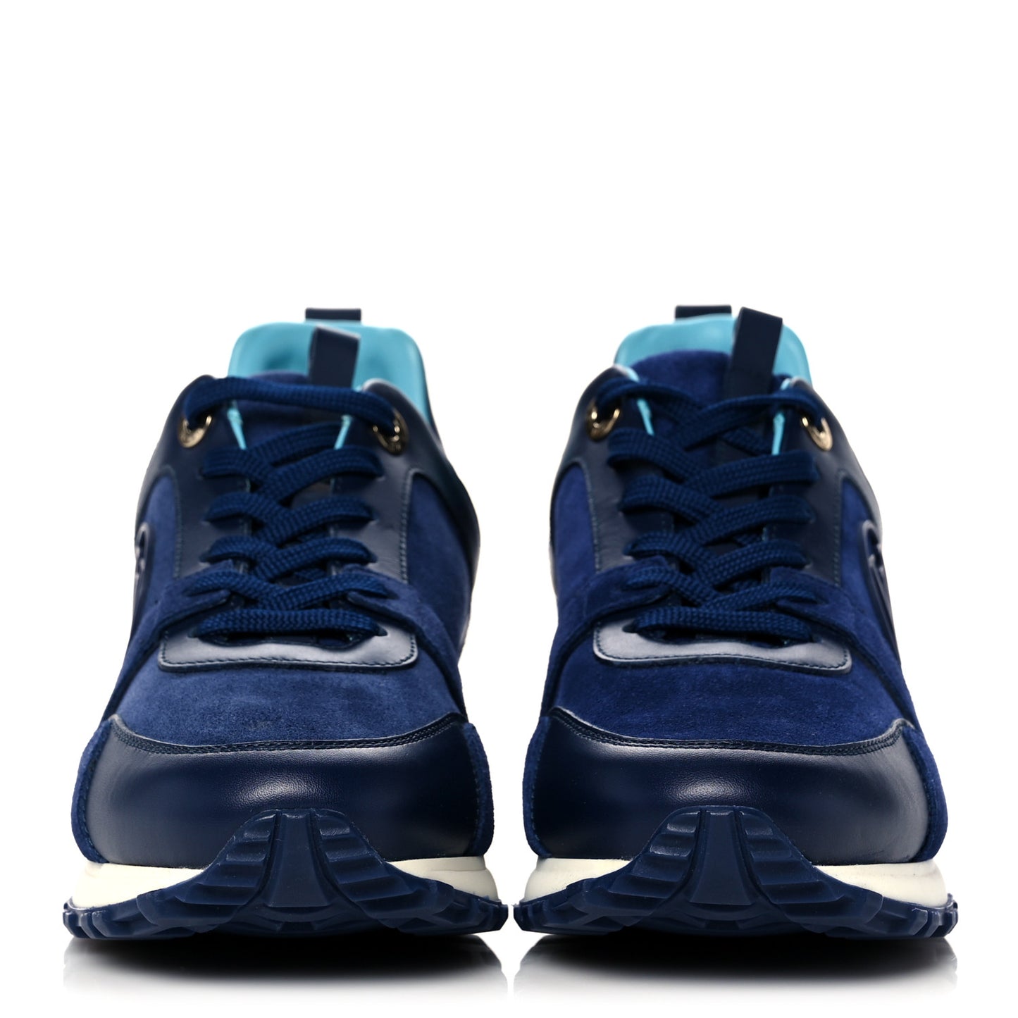 Suede Run Away Sneakers 38 Blue