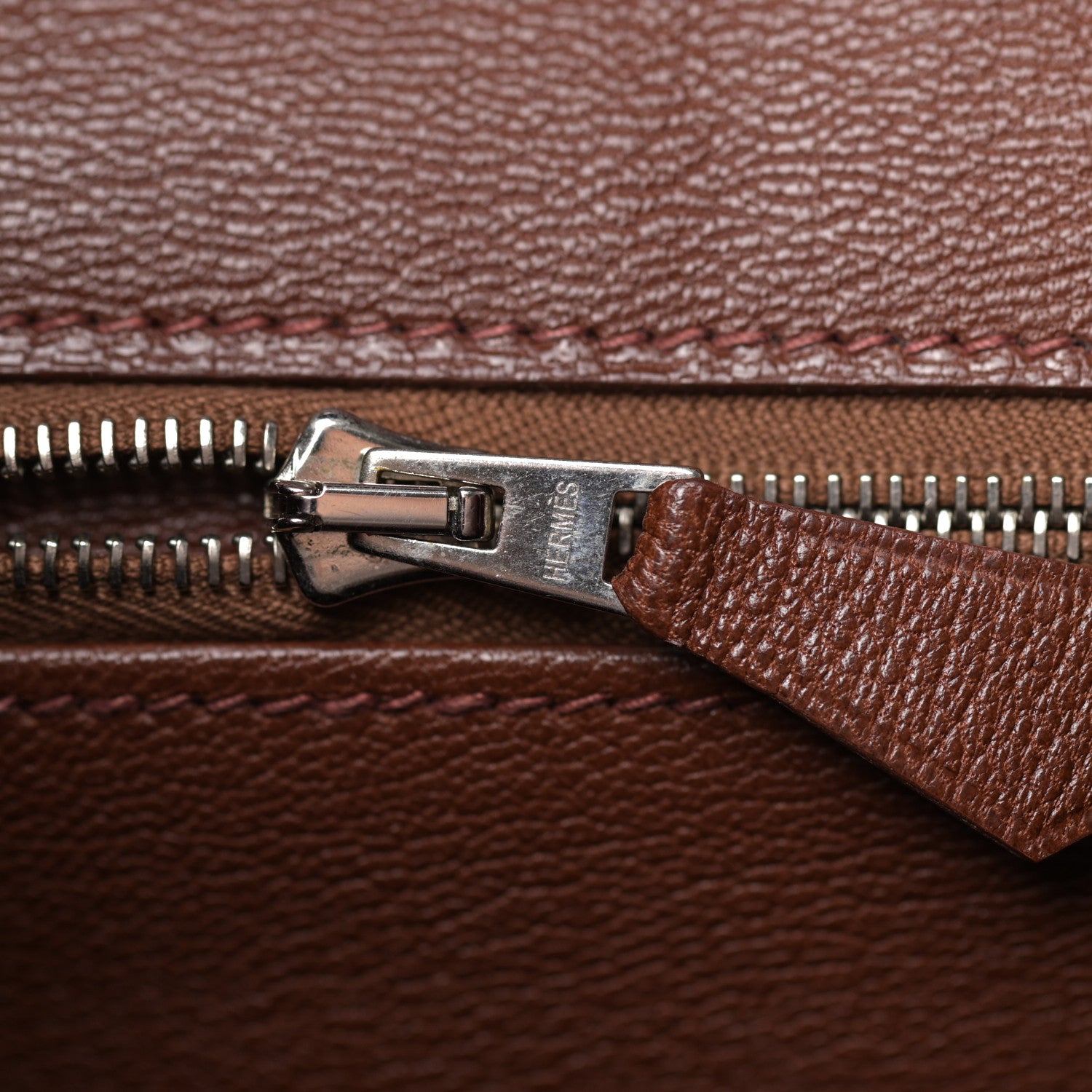 Hermes Shiny Porosus Birkin 35 Miel 16 of 34