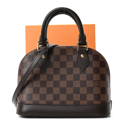 Louis Vuitton Damier Ebene Alma BB 10 of 10