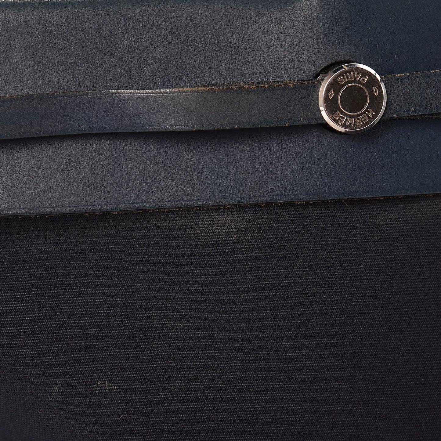 Toile Vache Hunter Herbag Cabas MM Bleu Marine