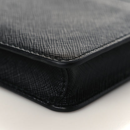 Prada Saffiano Crossbody Bag Black 7 of 8