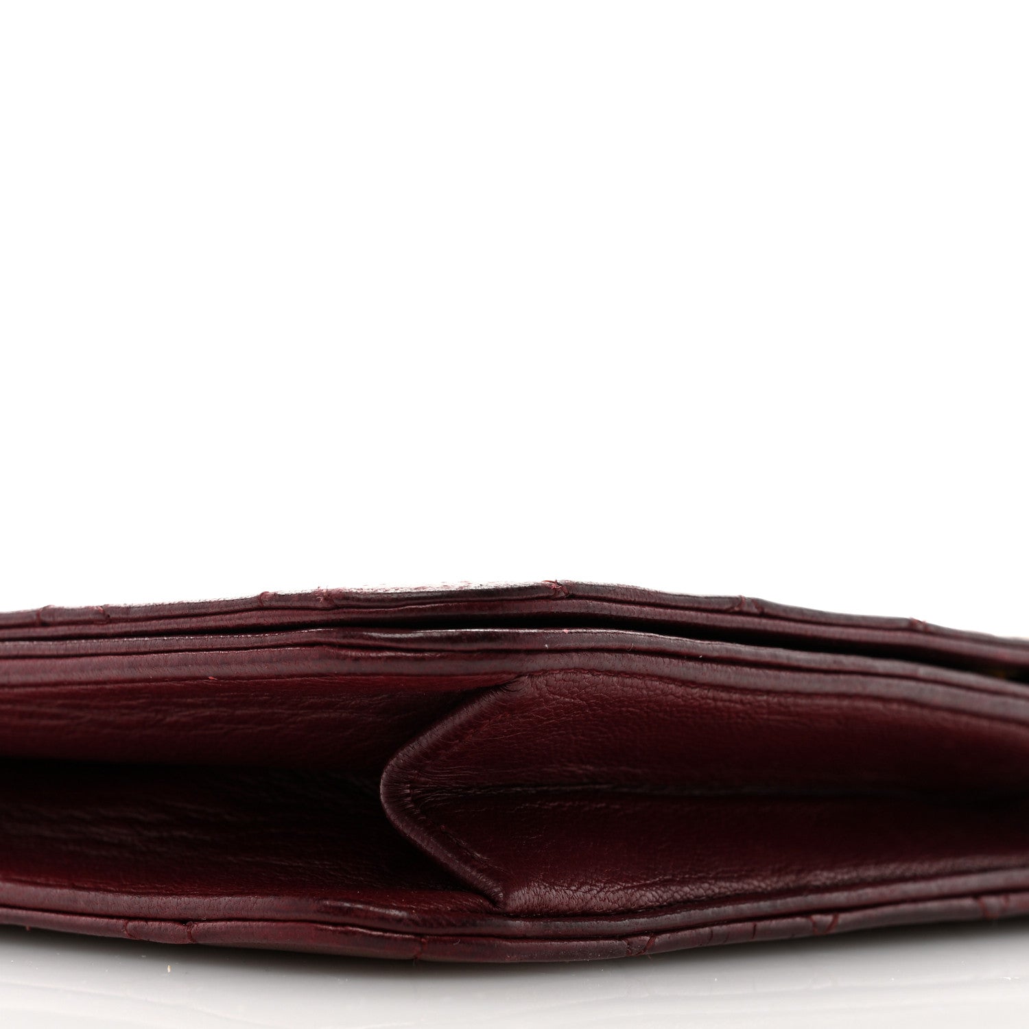 Chanel Lambskin Quilted Small Single Flap Bordeaux 9 of 14