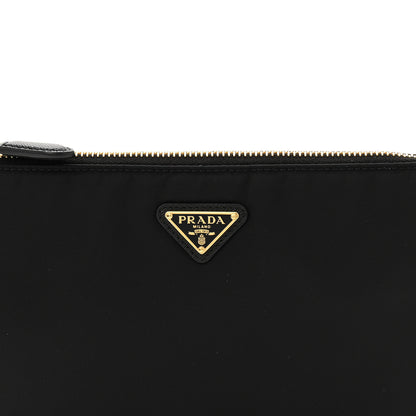 Prada Re-Nylon Saffiano Pouch Black 8 of 11