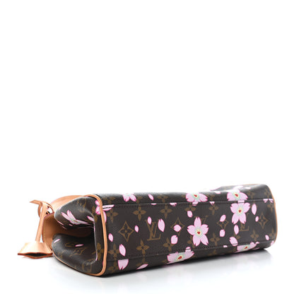 Louis Vuitton Monogram Cherry Blossom Sac Retro Bag Brown 4 of 10